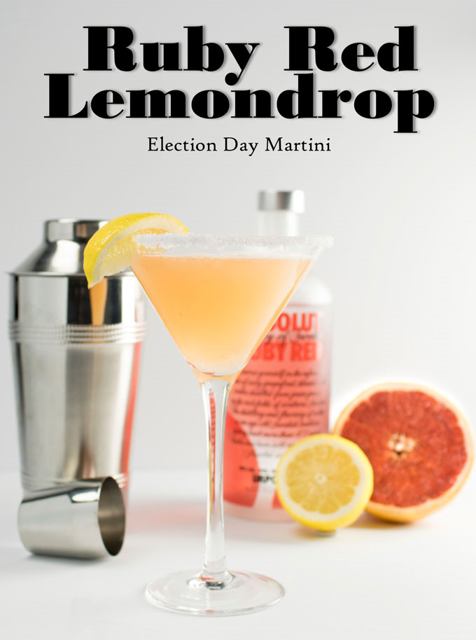 Fresh Strawberry Lemon Drop Martini - Christina's Cucina