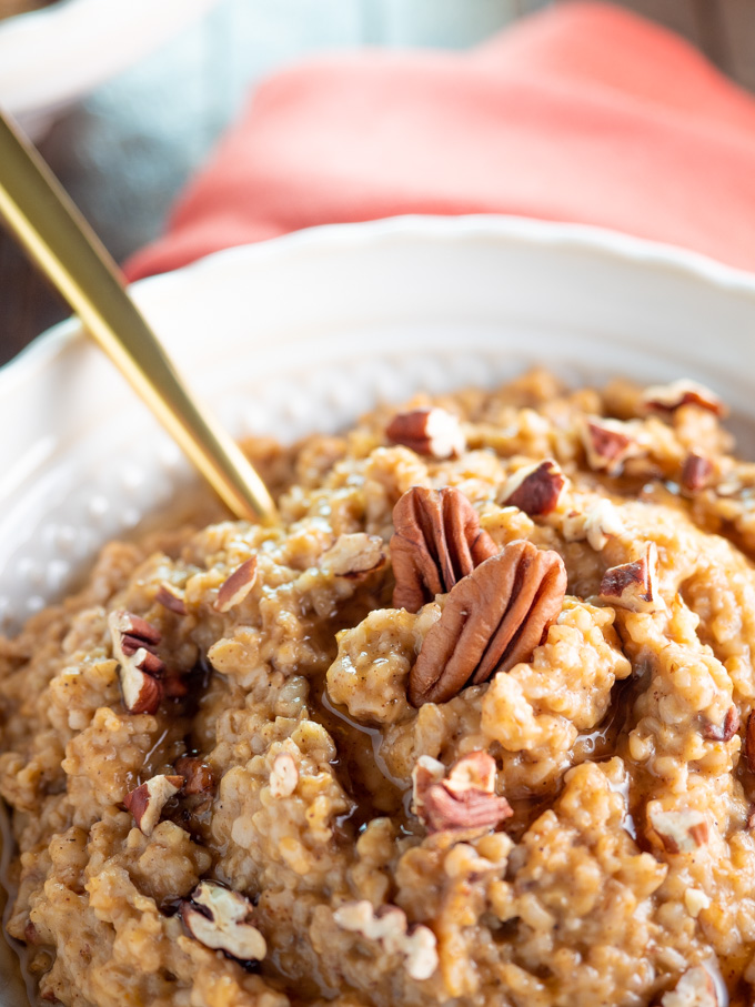 Pumpkin Pie Oatmeal