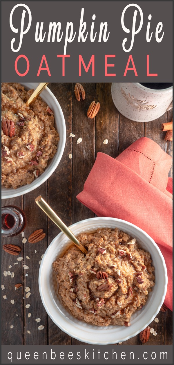 Pumpkin Pie Oatmeal