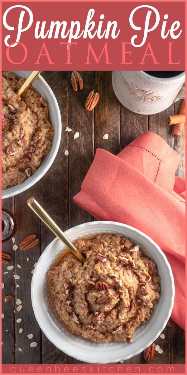 Pumpkin Pie Oatmeal 