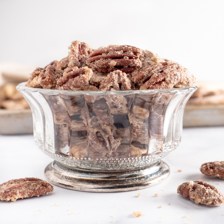 Chinese Five Spice Candied Pecans - Queen Bee's Kitchen